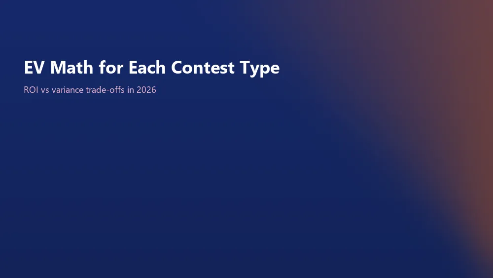 EV math for each contest type on RS9
